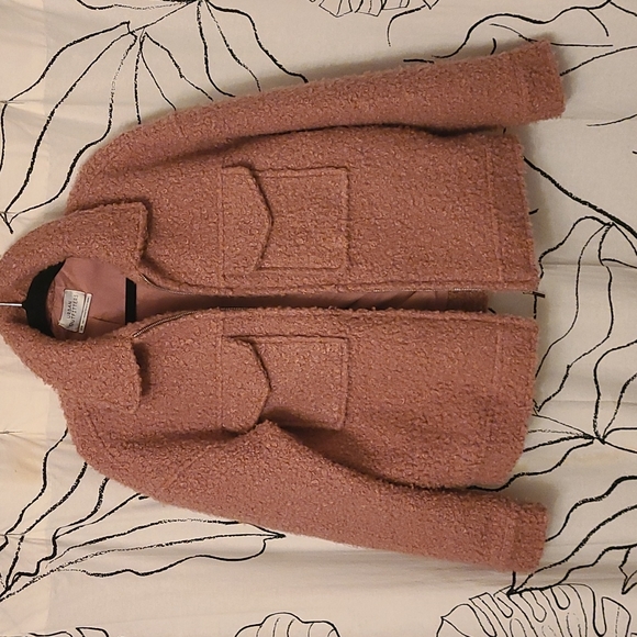 Urban Outfitters Pink Teddy Trucker Jacket - Picture 4 of 5